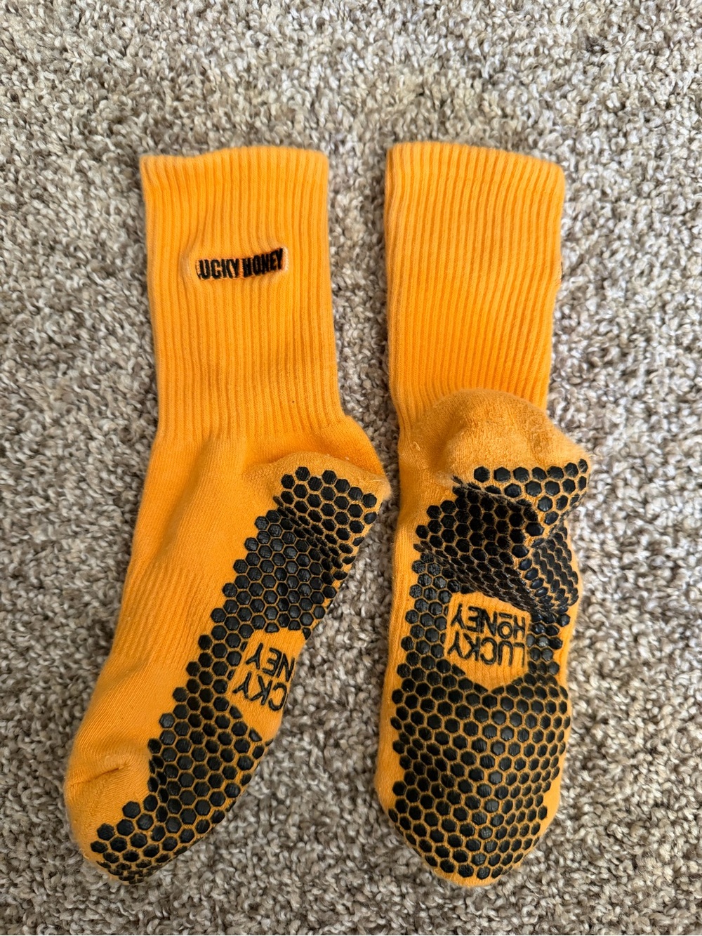 Lucky Honey Pilates Socks